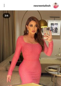 الفنانة نسرين طافش تشارك متابعيها بإطلالة أنيقة فى أحدث ظهور لها - 3 - سيناء الإخبارية