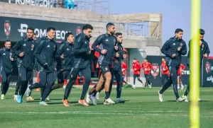 النادي الأهلي يختتم استعداداته لمباراة شباب بلوزداد بدوري أبطال إفريقيا - 1 - سيناء الإخبارية