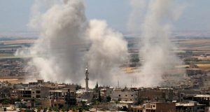 انفجارات عنيفة مناطق ريف دمشق الجنوبي والقنيطرة جنوب سوريا - 1 - سيناء الإخبارية