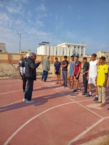 بدء التصفيات التمهيدية لأولمبياد المحافظات الحدودية للعاب القوى بنادي ابو صقل - 7 - سيناء الإخبارية