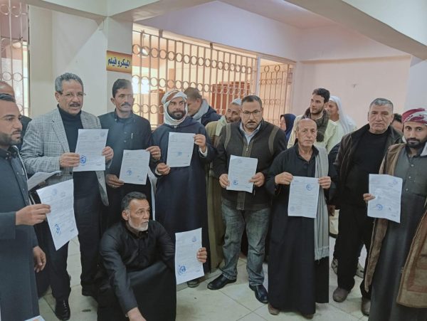 إقبال أهالي محافظة البحيرة على تسجيل التوكيلات لحزب الجبهة الوطنية - 3 - سيناء الإخبارية