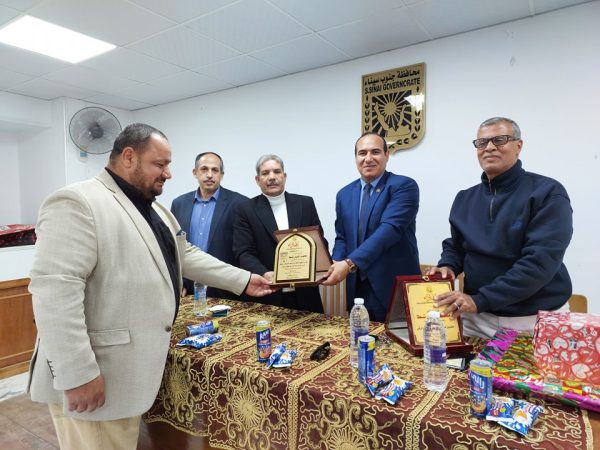 زراعة جنوب سيناء تحتفل بتوديع الدكتور محمد شطا واستقبال المهندس سعد عامر - 5 - سيناء الإخبارية
