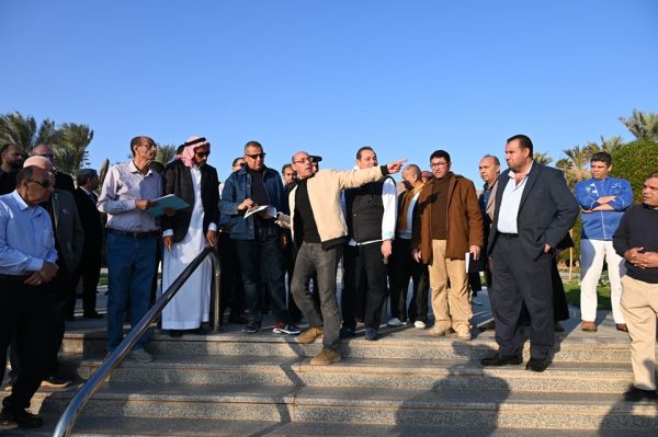 محافظ جنوب سيناء يرور طابا استعدادًا للاحتفال بالذكرى الـ36 لاسترداد المدينة - 1 - سيناء الإخبارية