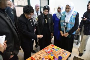 عبلة الألفي تشيد بأداء العاملين بنادي المرأة في وحدة نزلة حنا ببني سويف - 7 - سيناء الإخبارية