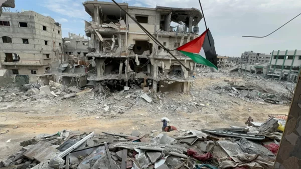 غزة تحت الأنقاض.. 15 شهرًا من الحرب تحول القطاع إلى مدينة أشباح وملايين النازحين يبحثون عن مأوى بين الركام - 1 - سيناء الإخبارية