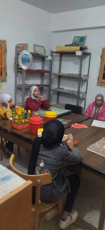 ورشة حكي عن "حضارة مصر القديمة" في بيت ثقافة رابعة بشمال سيناء - 1 - سيناء الإخبارية