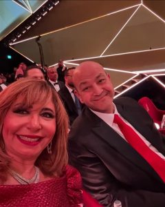 لميس الحديدي تشارك متابعيها بصور من كواليس حفل Joy Awards - 9 - سيناء الإخبارية
