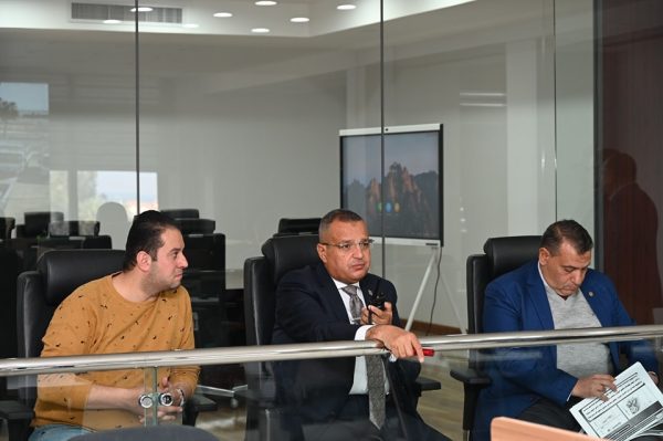 محافظ جنوب سيناء يتابع تدريب عملي على مواجهة سيل افتراضي بمدينة أبورديس - 1 - سيناء الإخبارية