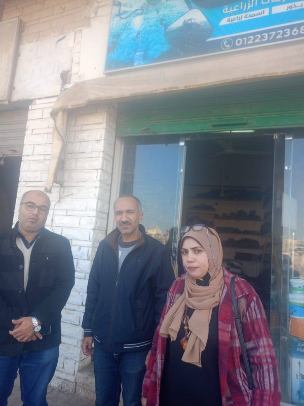 مديرية الزراعة تشن حملة تفتيش على محلات المبيدات في العريش لضبط السوق وحماية البيئة - 1 - سيناء الإخبارية