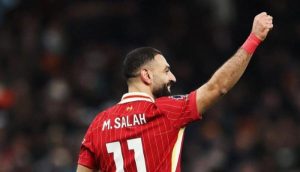 محمد صلاح لاعب ليفربول الإنجليزي يحتل المركز الثامن في قائمة هدافي القرن - 1 - سيناء الإخبارية
