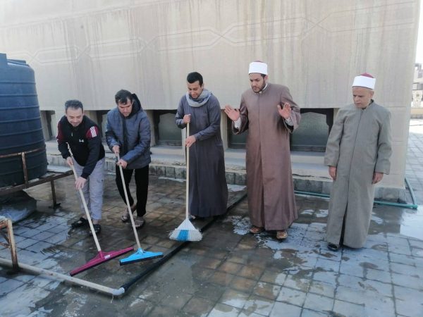 مدير أوقاف شمال سيناء يؤكد على تطبيق معايير السلامة والصحة المهنية في المساجد - 7 - سيناء الإخبارية