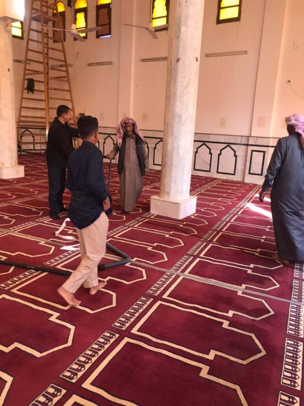 حملة نظافة موسعة في مساجد جنوب سيناء تنفيذًا لتوجيهات وكيل الوزارة - 1 - سيناء الإخبارية