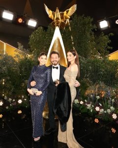 ملك أحمد زاهر تشارك متابعيها بصور جمعتها بوالدها ووالدتها وشقيقتها فى حفل Joy Awards - 1 - سيناء الإخبارية