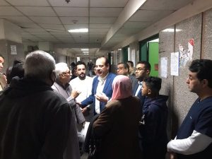 نائب وزير الصحة يتفقد مستشفيات الجيزة ويوجه بتعزيز الانضباط الإداري وتحسين جودة الخدمات الصحية - 1 - سيناء الإخبارية