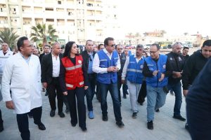 وزير الصحة يتفقد مستشفى العريش العام بمحافظة شمال سيناء - 5 - سيناء الإخبارية
