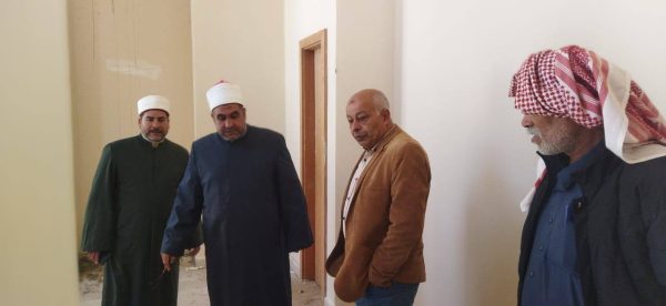 وكيل وزارة الأوقاف بجنوب سيناء يتابع أعمال مسجد الوادي المقدس ضمن مشروع التجلي الأعظم - 9 - سيناء الإخبارية