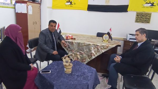 وكيل وزارة التعليم بشمال سيناء يتابع انتظام الدراسة في 3 مدارس بمدينة بئر العبد - 3 - سيناء الإخبارية