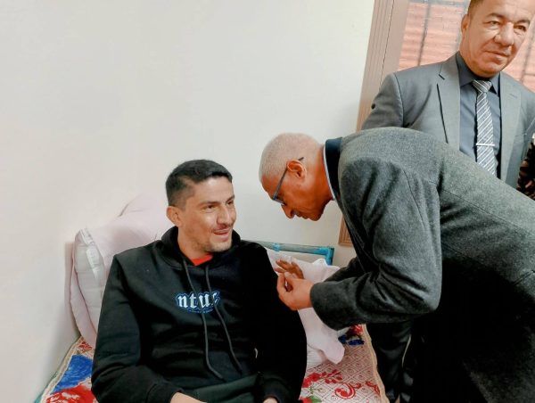 محافظ شمال سيناء يتفقد مركز الاستشفاء بالشيخ زويد ويطمئن على الفلسطينيين المقيمين به - 1 - سيناء الإخبارية