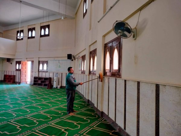 أوقاف جنوب سيناء تستعد لشهر رمضان بحملة نظافة شاملة للمساجد - 1 - سيناء الإخبارية