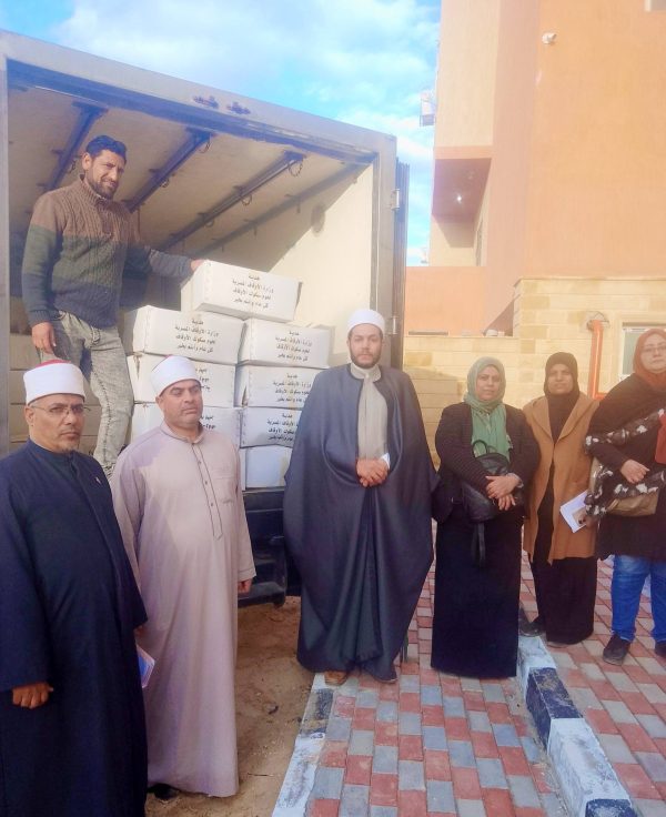 مديرية أوقاف شمال سيناء تتسلم 1.85 طن من لحوم صكوك الأضاحي لتوزيعها على الأسر الأولى بالرعاية - 5 - سيناء الإخبارية
