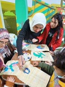 المتحف القبطي يرسم البهجة على وجوه الأطفال أثناء زيارة مستشفى 57357 - 3 - سيناء الإخبارية