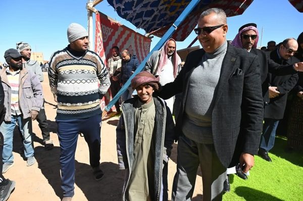 محافظ جنوب سيناء يتفقد مشروع الإسكان البدوي بقرية النقب ضمن احتفالات العيد القومي الـ 36 - 9 - سيناء الإخبارية