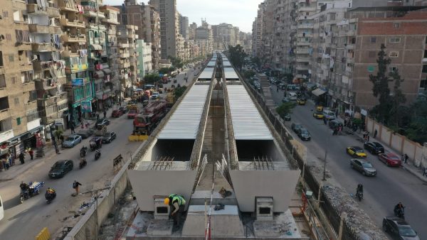 مترو الإسكندرية.. تقدم أعمال التنفيذ وتركيب الكمرات في المرحلة الأولى للمشروع العملاق - 13 - سيناء الإخبارية
