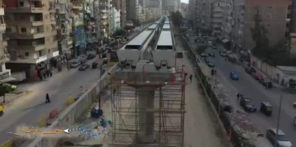مترو الإسكندرية.. تقدم أعمال التنفيذ وتركيب الكمرات في المرحلة الأولى للمشروع العملاق - 9 - سيناء الإخبارية