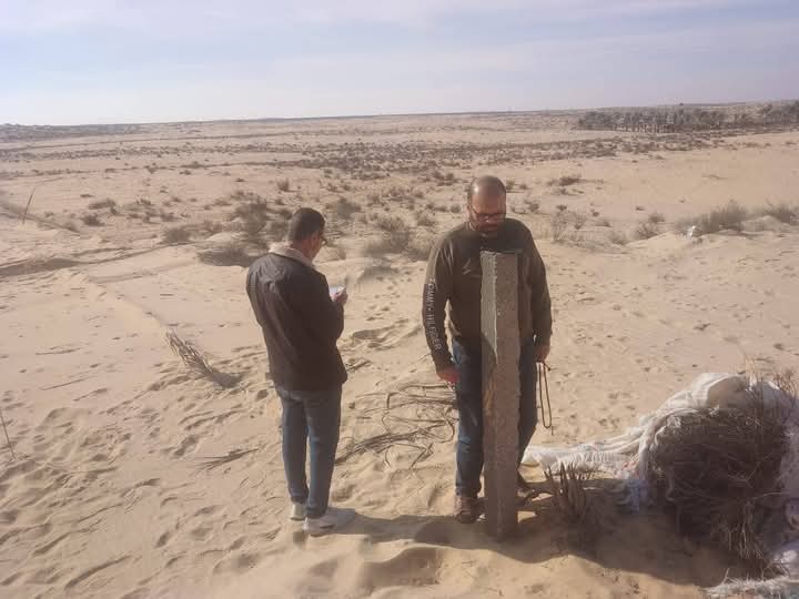 مديرية الزراعة بشمال سيناء تعاين مزارع الزيتون في العريش بالـGPS - 1 - سيناء الإخبارية