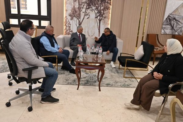 محافظ جنوب سيناء يبحث مع رئيس جامعة الملك سلمان سبل التعاون الثقافي - 1 - سيناء الإخبارية