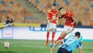 الأهلي ينجح في تسجيل الهدف الأول في مرمى مودرن سبورت عن طريق نيج جراديشار - 3 - سيناء الإخبارية