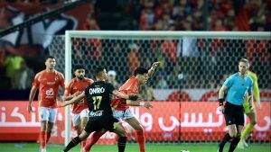 التعادل الإيجابي 1- 1 يحسم نتيجة مباراة الأهلي والزمالك في القمة 129 - 3 - سيناء الإخبارية