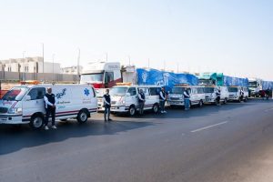بـ 300 شاحنة مساعدات..التحالف الوطني يطلق قافلته العاشرة لدعم الأشقاء بغزة - 1 - سيناء الإخبارية