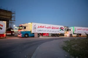 بوابة معبر رفح تعكس أصالة الدور المصري ودعمه المستمر للقضية الفلسطينية - 9 - سيناء الإخبارية