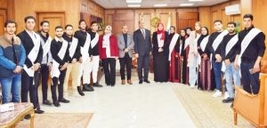 رئيس جامعة العريش يهنئ الطلاب لمشاركتهم المتميزة بملتقى متطوعي وحدات التضامن الاجتماعي بالجامعات - 5 - سيناء الإخبارية