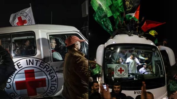حافلة تقل 43 أسيرًا فلسطينيًا تغادر سجن عوفر متجهة إلى رام الله ضمن صفقة تبادل جديدة - 1 - سيناء الإخبارية