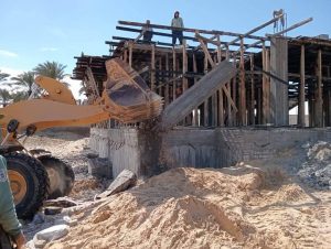 مجلس مدينة العريش ينفذ حملة موسعة لإزالة التعديات والمخالفات - 3 - سيناء الإخبارية
