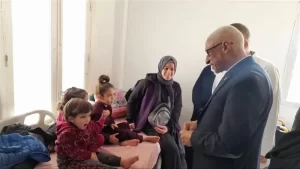 محافظ شمال سيناء يزور الجرحى الفلسطينيين في مستشفى الشيخ زويد المركزي - 1 - سيناء الإخبارية