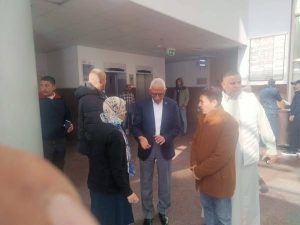 محافظ شمال سيناء يزور الجرحي الفلسطينيين بمستشفي بئر العبد التخصصي - 3 - سيناء الإخبارية