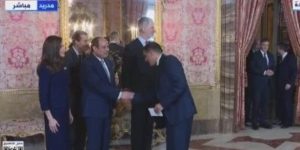 ملك أسبانيا يستقبل الرئيس السيسي بمراسم رسمية بالقصر الملكى - 5 - سيناء الإخبارية