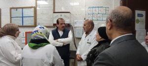 نائب وزير الصحة يتفقد عددًا من المنشآت الطبية بمحافظة المنوفية ويوصي بصرف مكافأة تشجيعية للفرق الوقائية - 11 - سيناء الإخبارية