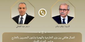 وزير الخارجية يؤكد على تضامن مصر الكامل مع لبنان واستمرارها في تقديم كافة أوجه الدعم - 1 - سيناء الإخبارية
