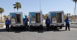 وصول قافلة جهاز مشروعات الخدمة الوطنية بطور سيناء لتوفير السلع الغذائية بأسعار مخفضة - 5 - سيناء الإخبارية