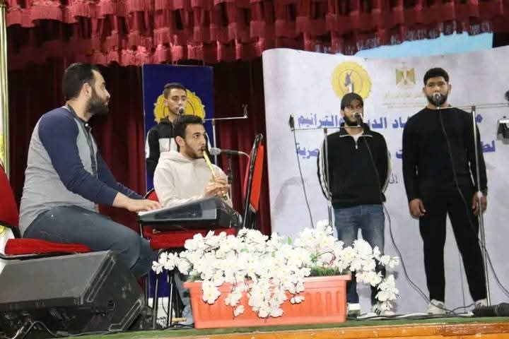 طلاب جامعة العريش يتألقون في ملتقى الإنشاد الديني بمعهد إعداد القادة - 3 - سيناء الإخبارية