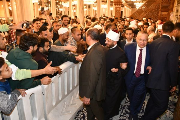وزير الأوقاف يشارك في احتفال ذكرى يوم بدر بمسجد الحسين بحضور كبار العلماء - 5 - سيناء الإخبارية