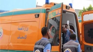 إصابة شخص حادث انقلاب سيارة بوسط سيناء - 3 - سيناء الإخبارية