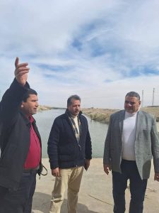 تشكيل لجنة فنية لفحص شكوى الأهالي بارتفاع مناسيب مياه الصرف بمصرف بالوظة بشمال سيناء - 3 - سيناء الإخبارية