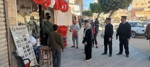 حملة إزالة الاشغالات من شوارع وفتح الرصيف للمارة بشارع 23 يوليو بمدينة العريش - 15 - سيناء الإخبارية
