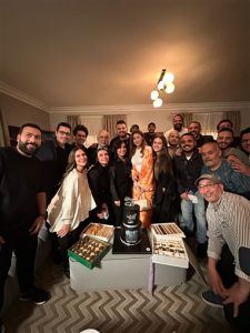 روجينا تنتهي من تصوير مسلسل حسبة عمري وتحتفل مع فريق العمل - 17 - سيناء الإخبارية