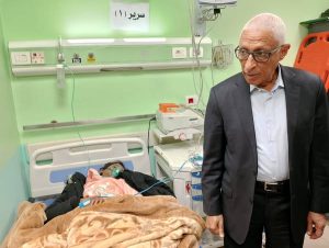 محافظ شمال سيناء يقدم التهنئة للجرحي الفلسطينيين بمناسبة شهر رمضان المبارك - 1 - سيناء الإخبارية